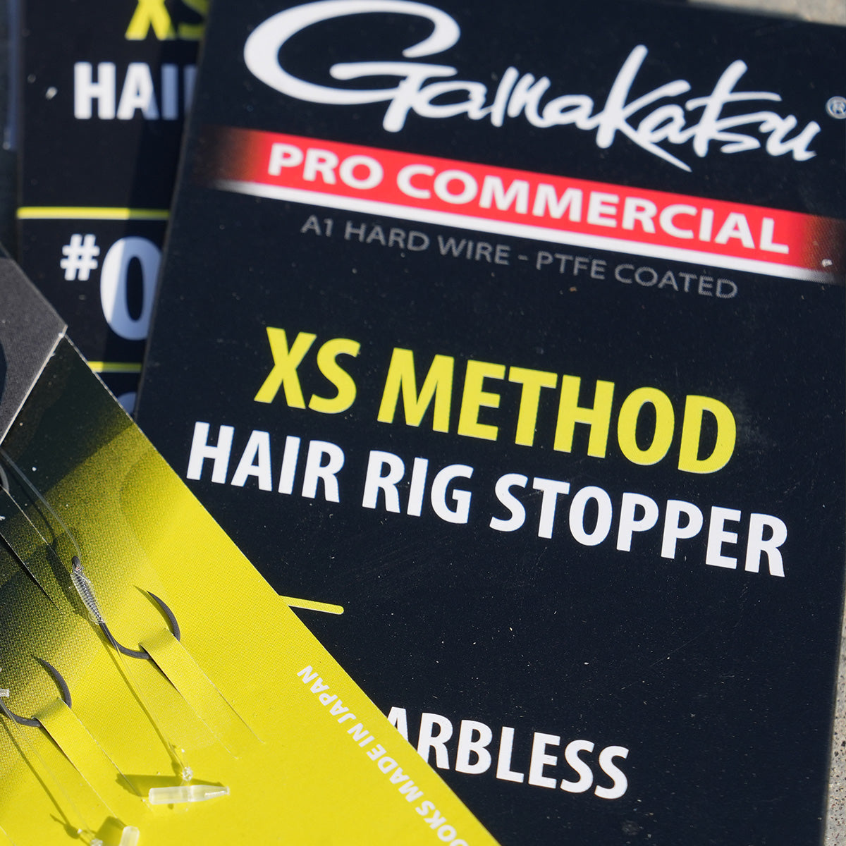 PRO COMMERCIAL XS METHOD HAIR RIG STOPPER BARBLESS 15cm