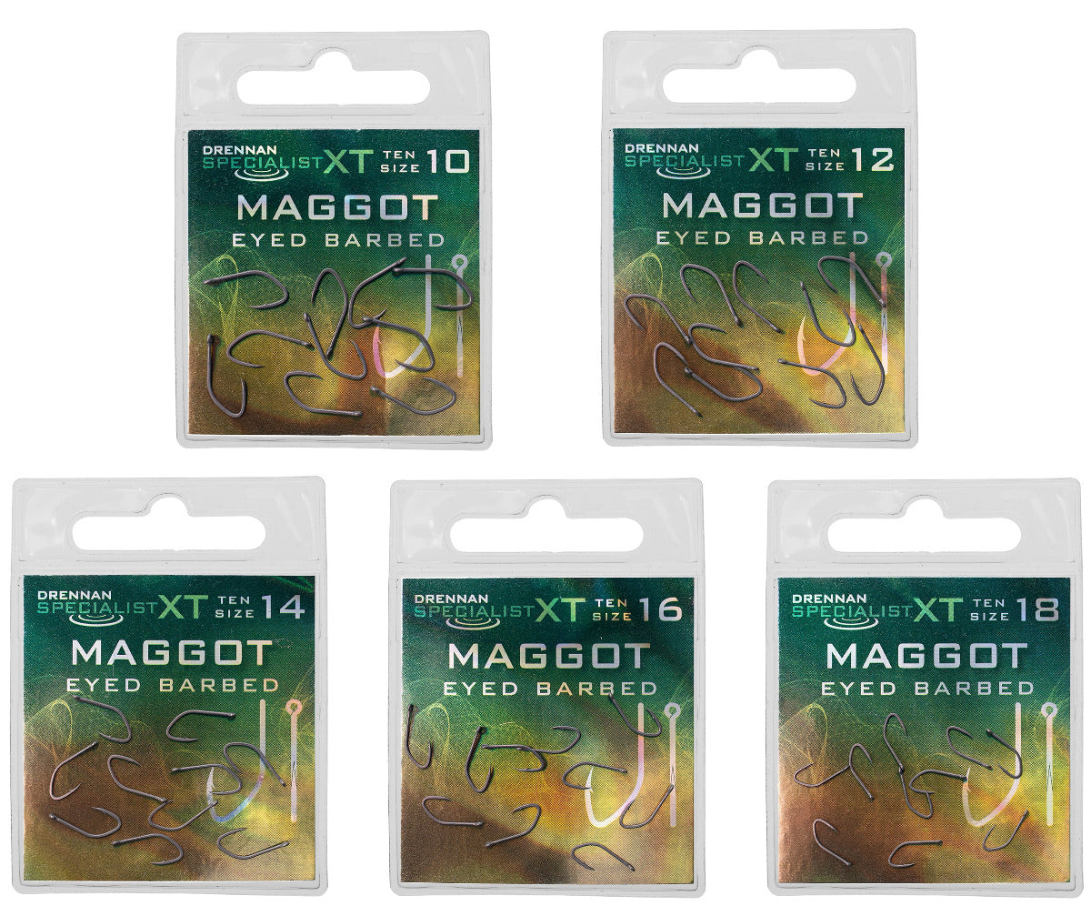 Drennan specialist XT maggot - barbed