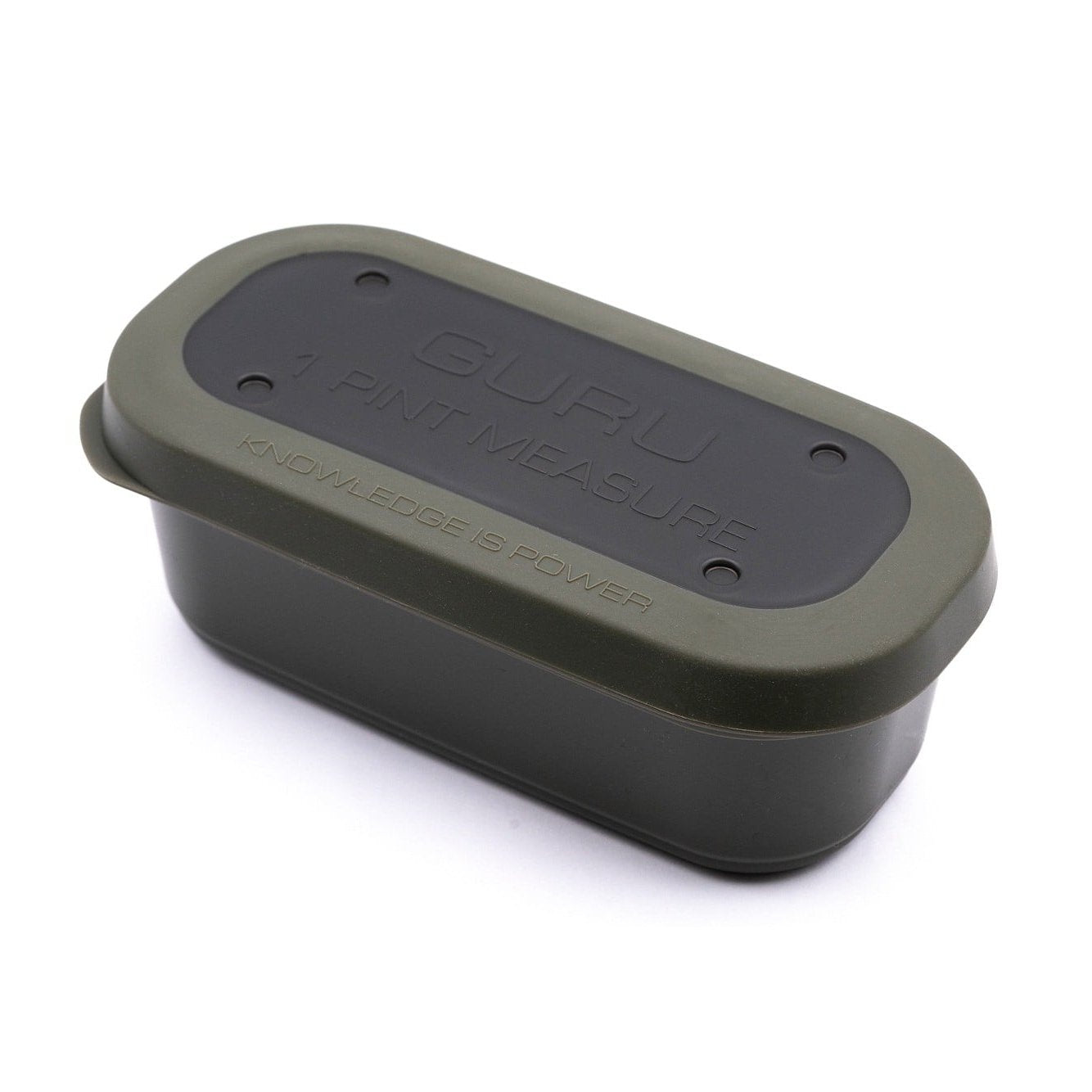 Guru bait box solid lid green