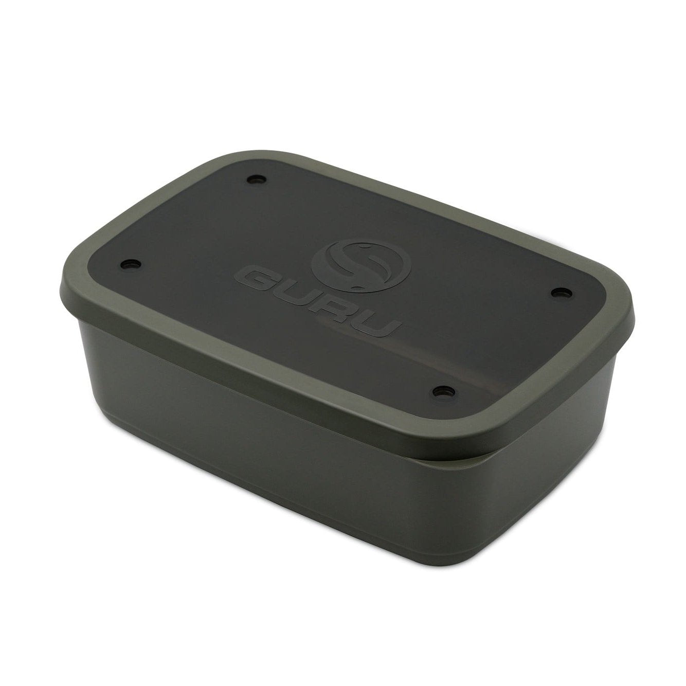 Guru bait box solid lid green