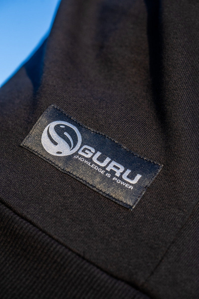 Guru black match hoodie