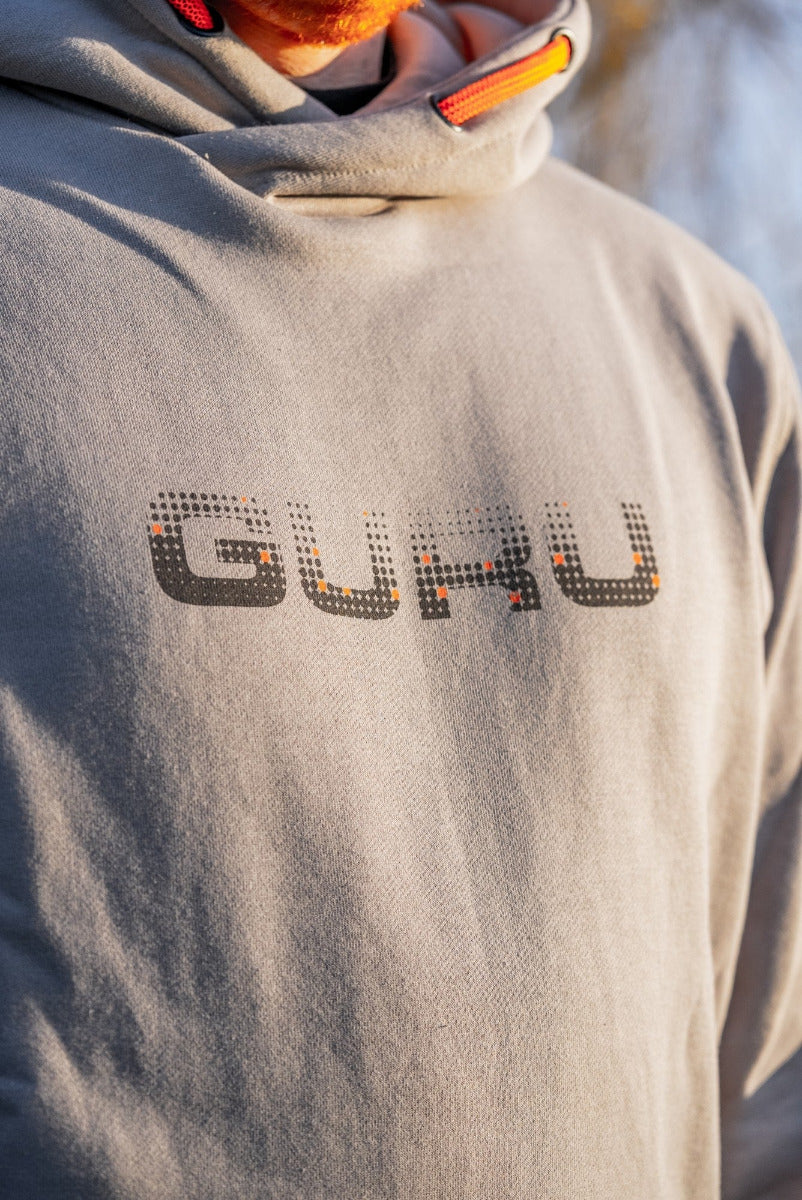 Guru grey circles hoodie