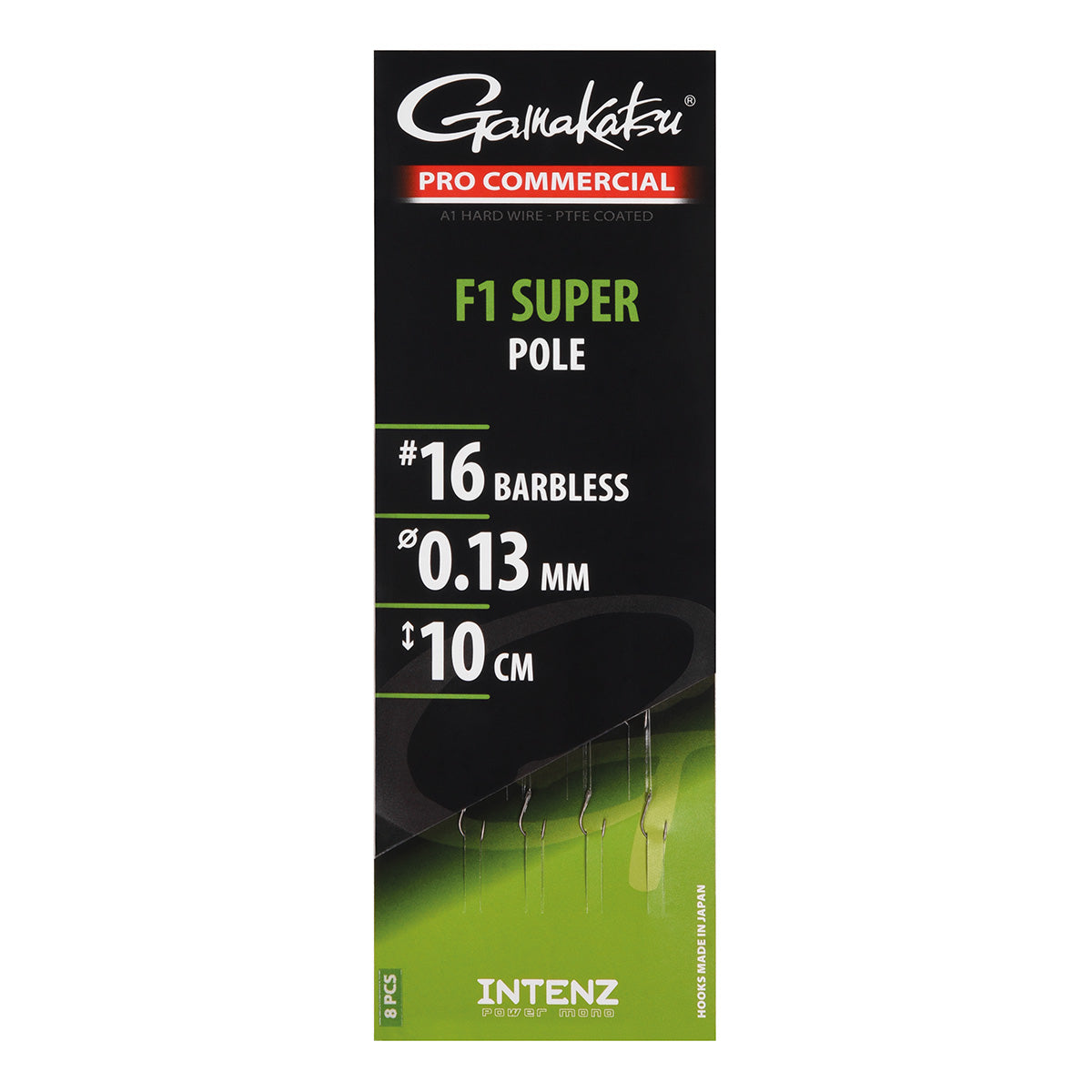 Gamakatsu-pro-commercial-F1-super-pole-onderlijnen-10cm