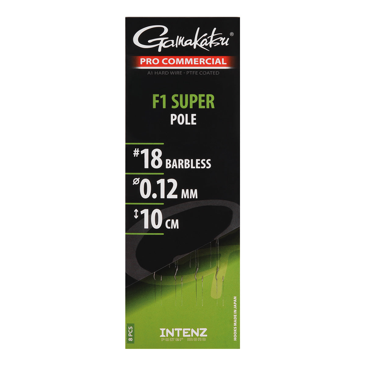 Gamakatsu-pro-commercial-F1-super-pole-onderlijnen-10cm