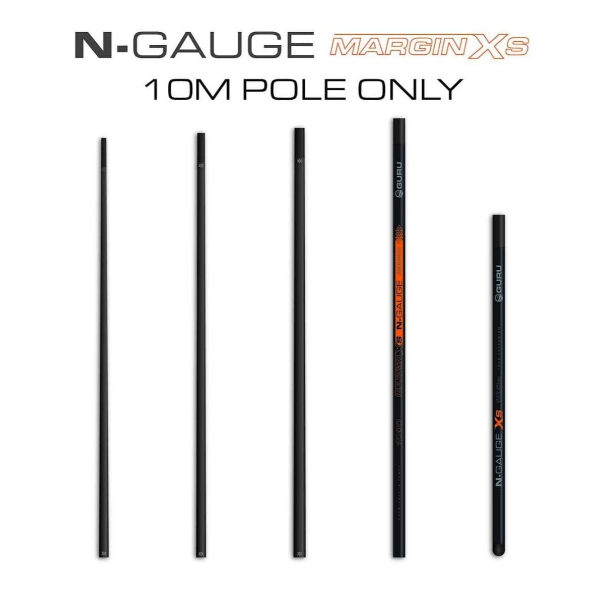 Guru N-Gauge Power XS Zero 500 Margin 10m Pole Package