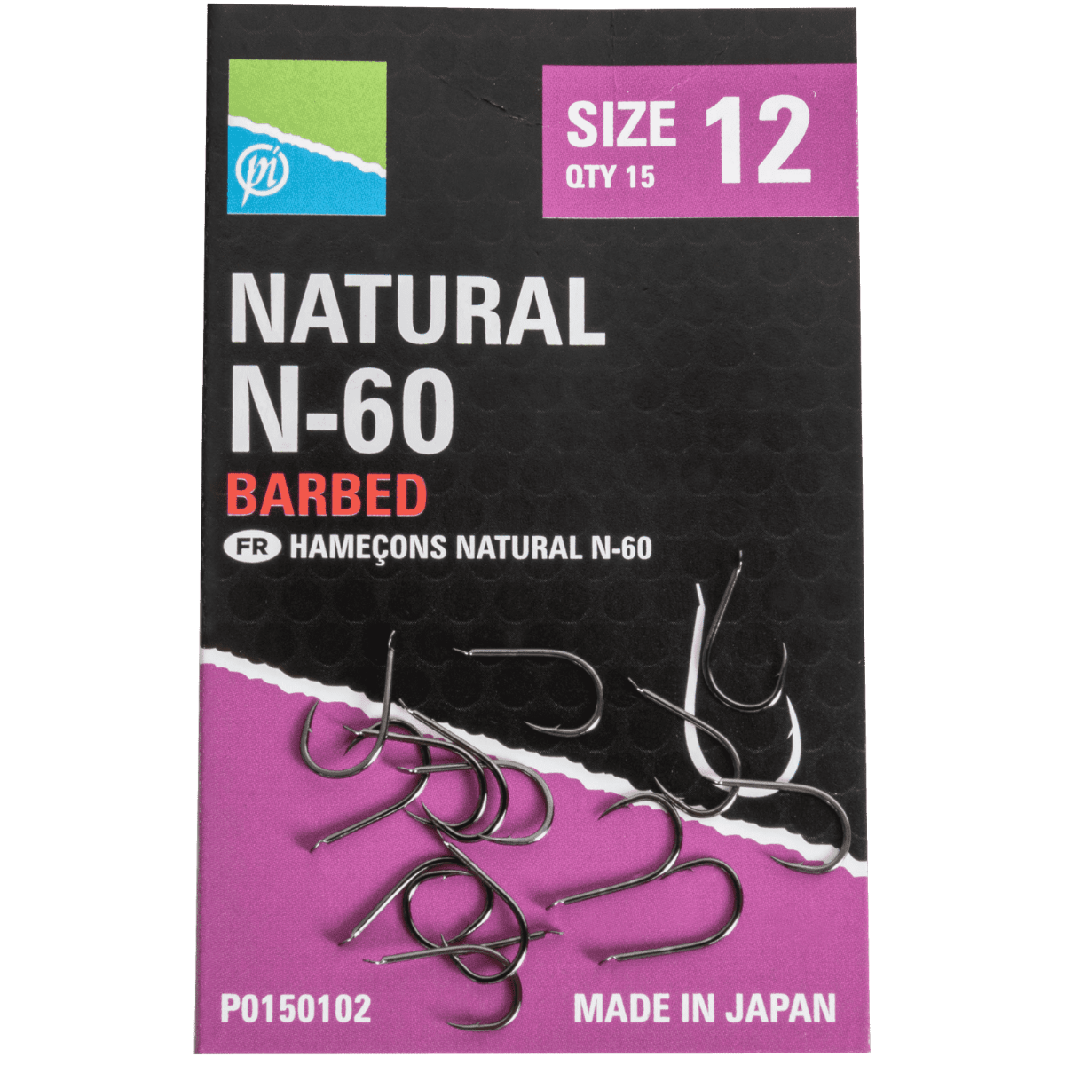 Preston natural N-60 barbed