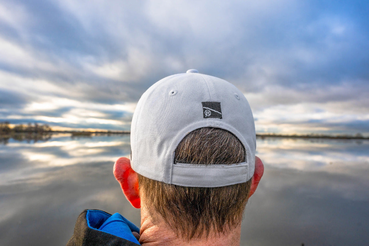 Preston white pi logo cap