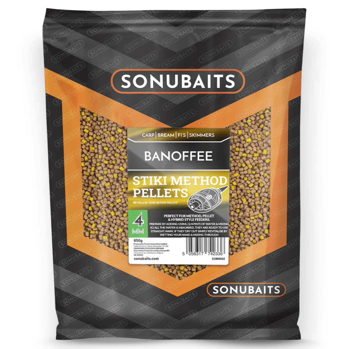 sonubaits stiki method pellets