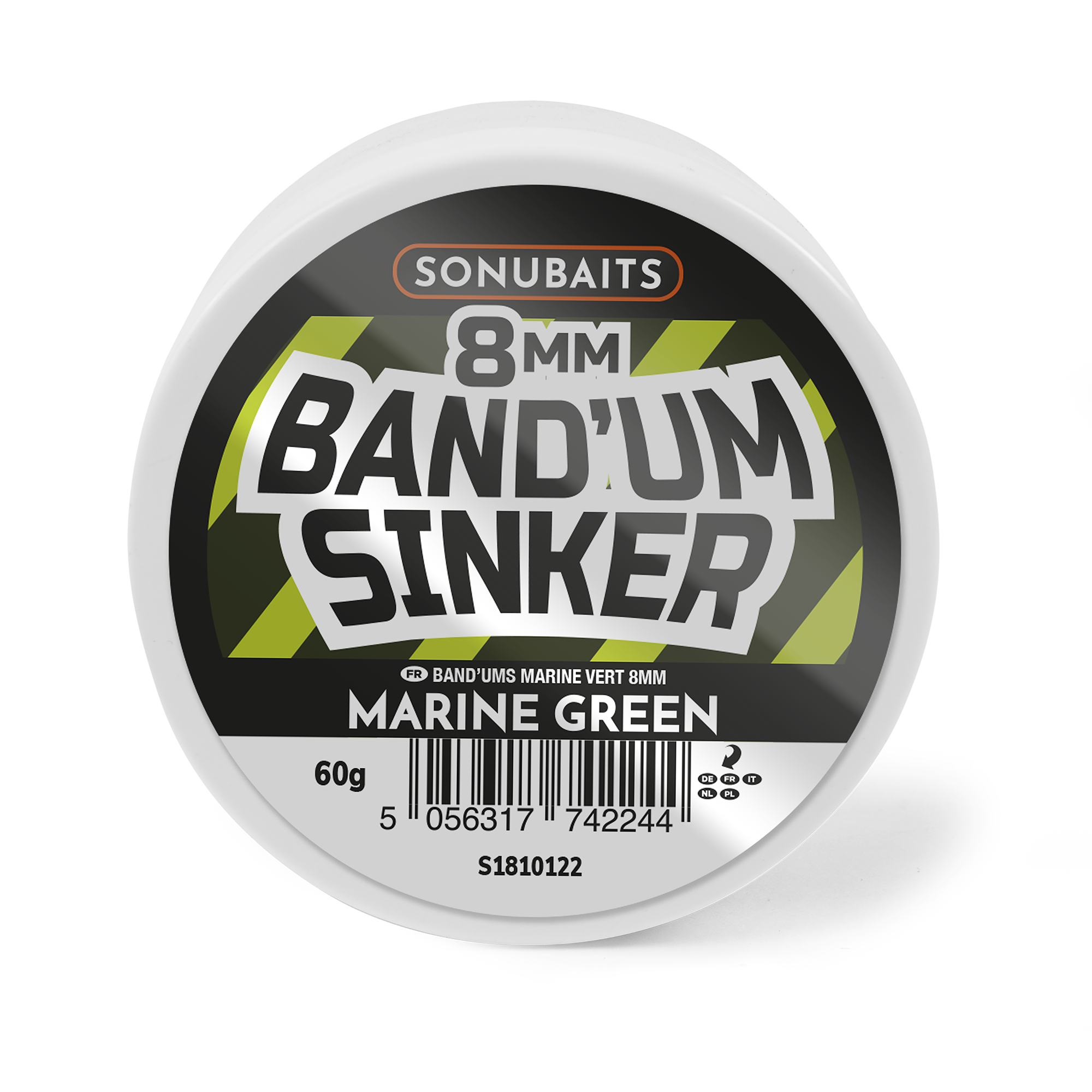 BAND'UM SINKERS  6mm, 8mm, 10mm