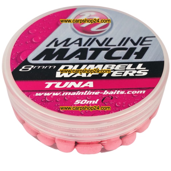 Mainline Match Dumbell Wafters Pink Tuna 8mm MM3107