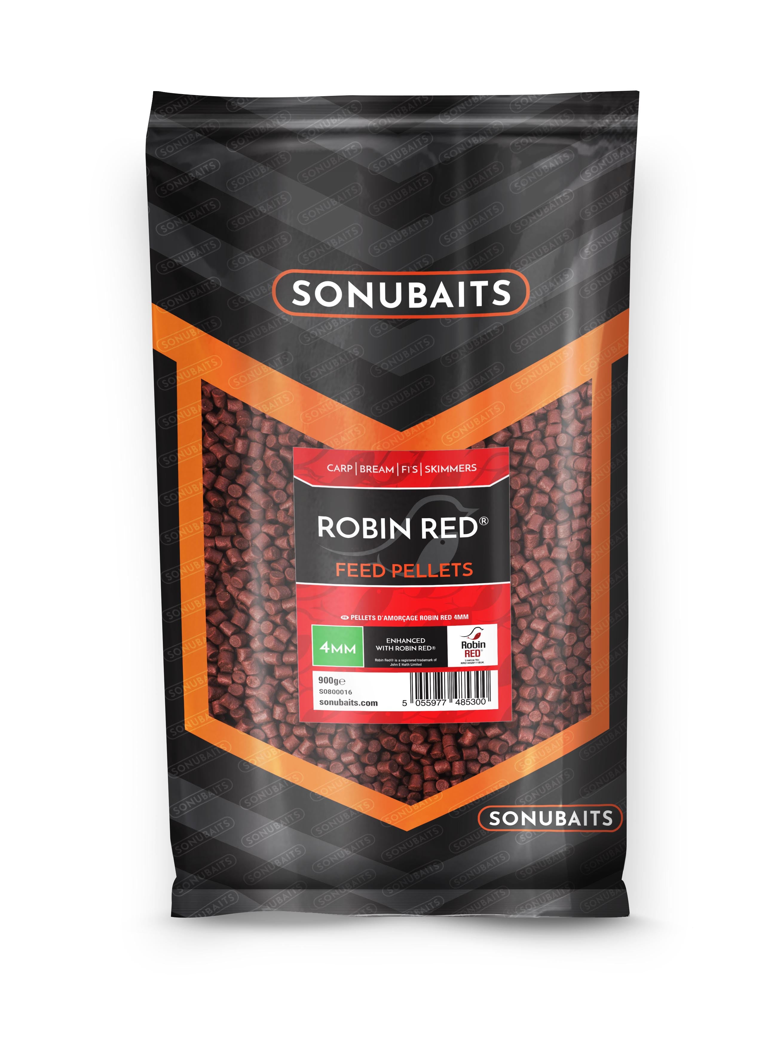 Sonubaits Robin Red Feed Pellets 4mm